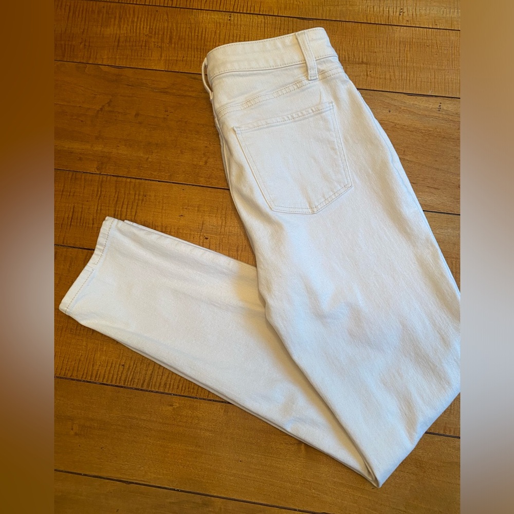 Talbots skinny jeans, size 2, white